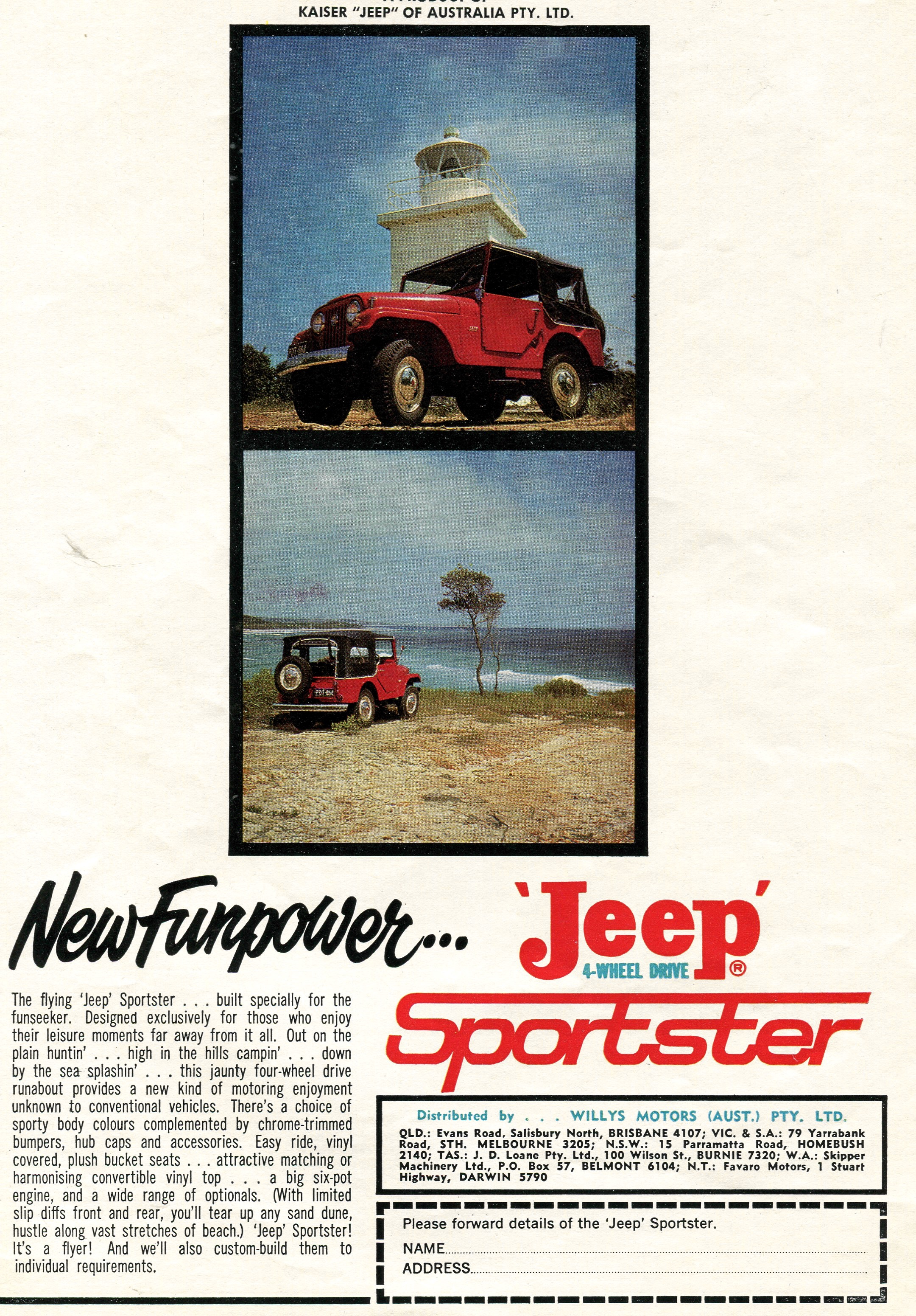 1968 Jeep Sportster
